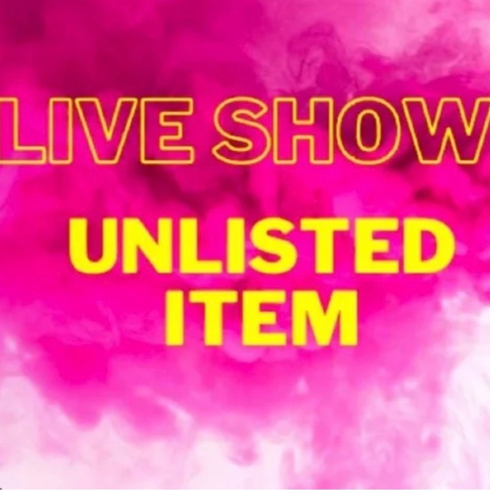 Live show listing!